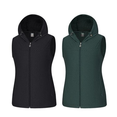 에오랍 여성 여름 후드일체형조끼