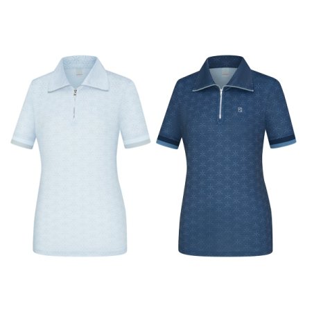 모카 여성 여름 흡습속건 집업티셔츠