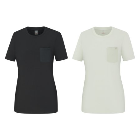 일리 여성 여름 친환경소재 라운드티