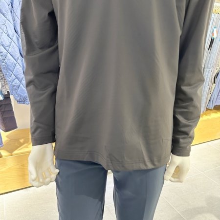 남성 패턴 배색 긴팔 티셔츠