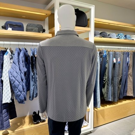 가을 자카드 카라 티셔츠