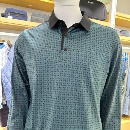 약기모 남성 긴팔 카라 티셔츠