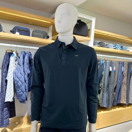 남성 가을겨울 베이직 기모 카라티셔츠