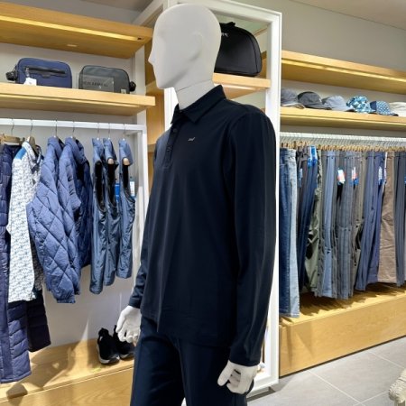 남성 가을겨울 베이직 기모 카라티셔츠