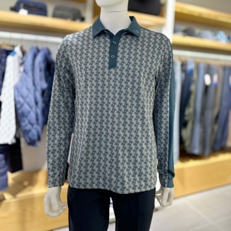 남성 약기모 테즈 카라 티셔츠