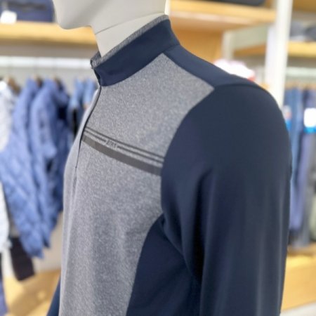 덴지 남성 반집업 티셔츠