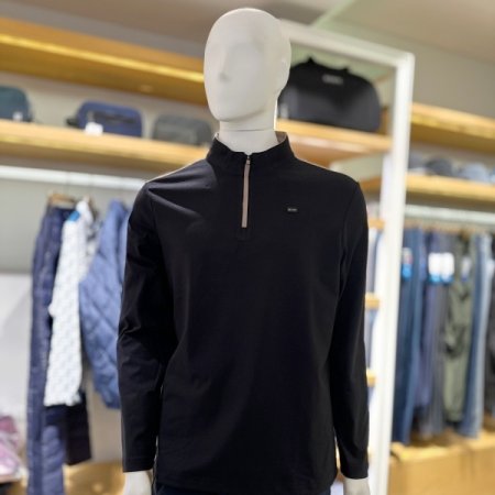 슈반 남성 반집업 티셔츠