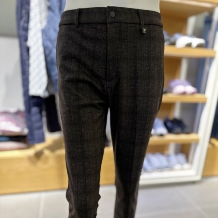 르벤 체크 남성 골프 팬츠