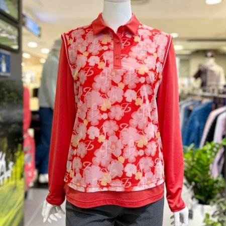 봄 레이어드 카라 티셔츠