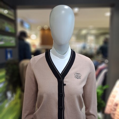 비티알 여성 골프용 가디건