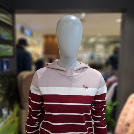 비티알 여성 후드 니트티셔츠