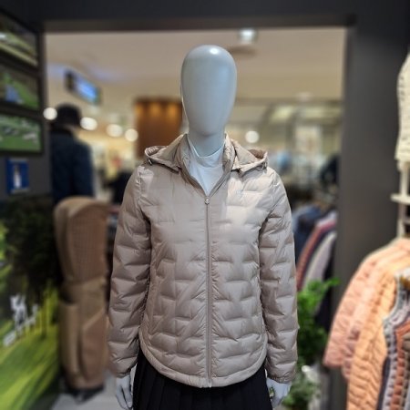 BTR겨울후드덕다운경량점퍼링티