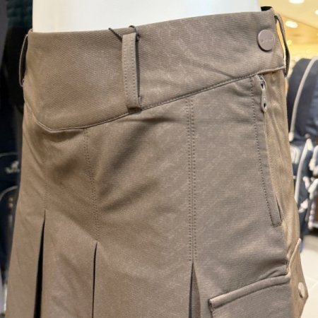 키튼 플리츠 큐롯 스커트