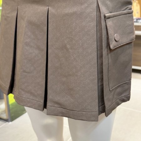 키튼 플리츠 큐롯 스커트