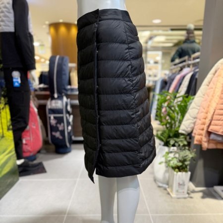 위글 미디 패딩 스커트