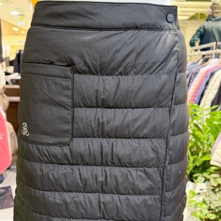 위글 미디 패딩 스커트