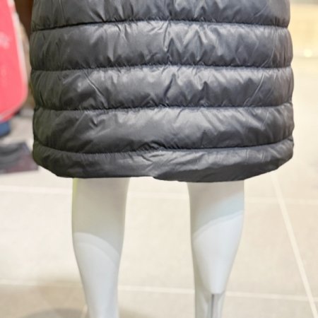 위글 미디 패딩 스커트