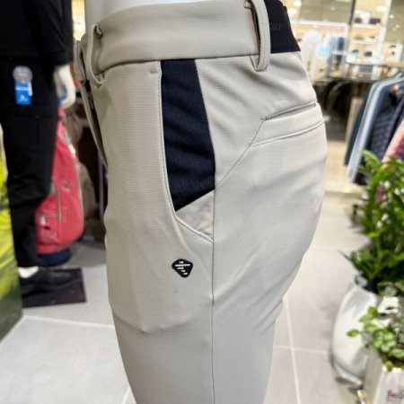 죠디 여성 뒷 밴딩 팬츠