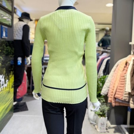 에닌 카라 골지 니트 티셔츠