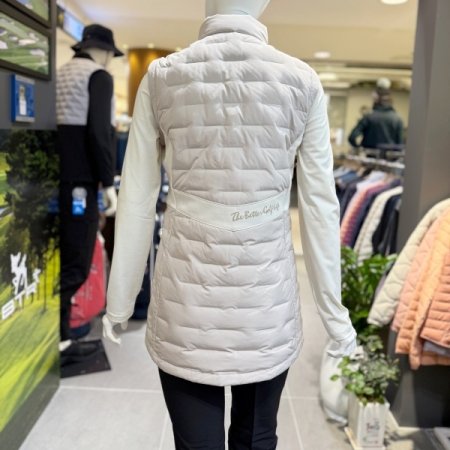 롱디 여성 덕다운 패딩베스트