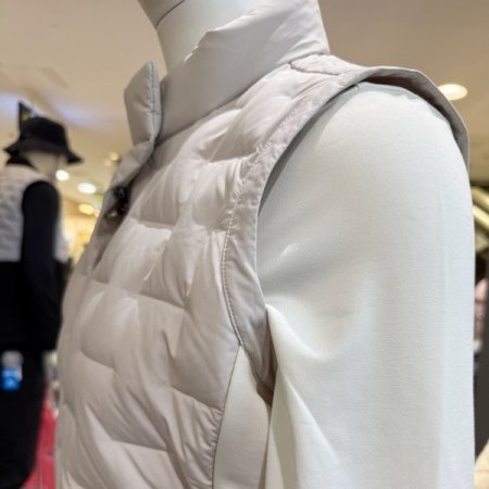 롱디 여성 덕다운 패딩베스트