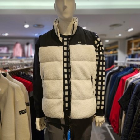 에릭스 겨울부클 웰론 패딩조끼