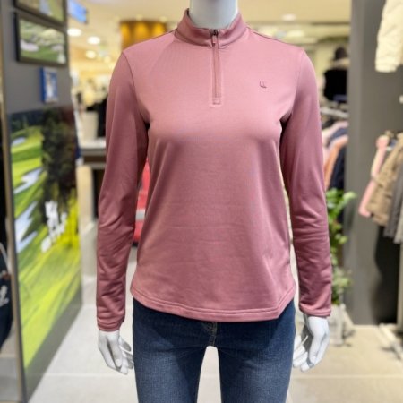 투슬란 W 약기모 반집업 여성 티셔츠