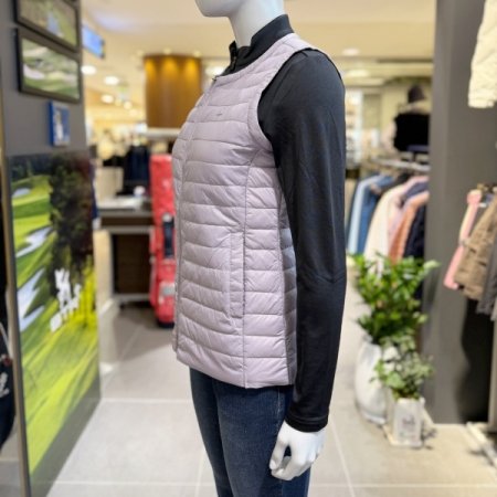 큐인 W 여성 경량 패딩베스트