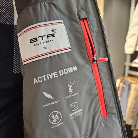 BTR 남성 기모본딩 덕다운 찰리