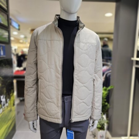 비티알골프 남성 겨울팯딩 누빔점퍼