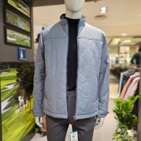 비티알골프 남성 겨울팯딩 누빔점퍼