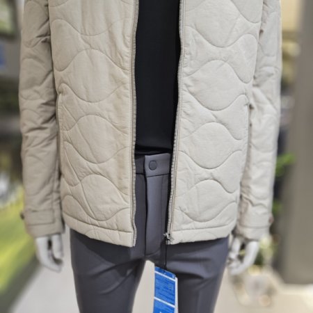 비티알골프 남성 겨울팯딩 누빔점퍼