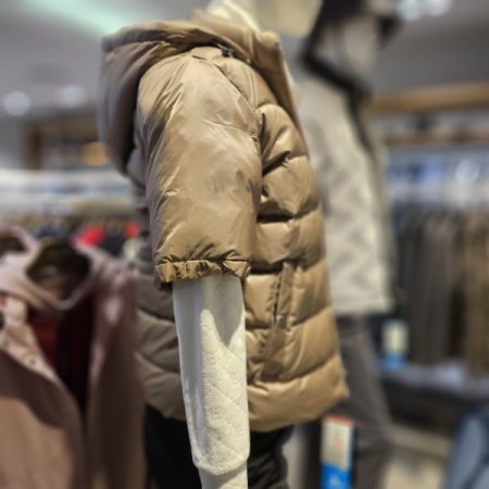 여성골프 뮬라 반팔 덕다운패딩