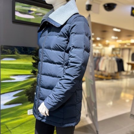 비티알골프 신티아 니트넥 슬림덕다운