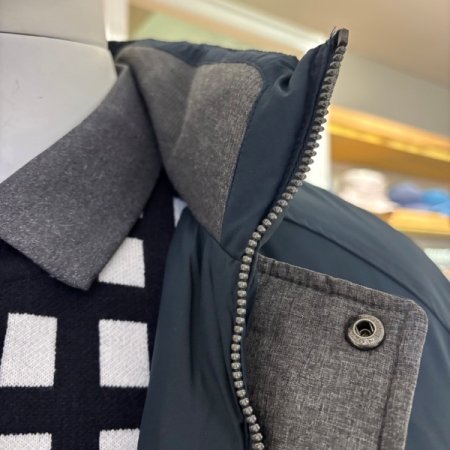 남성 겨울 헤비 다운중기장 자켓 바튼