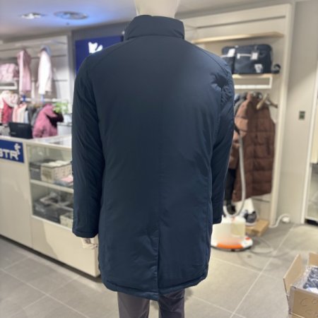 남성 겨울 헤비 다운중기장 자켓 바튼