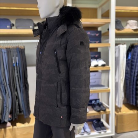 남성 라쿤퍼 헤비 다운폴패딩 클린트