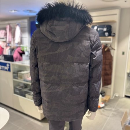 남성 라쿤퍼 헤비 다운폴패딩 클린트