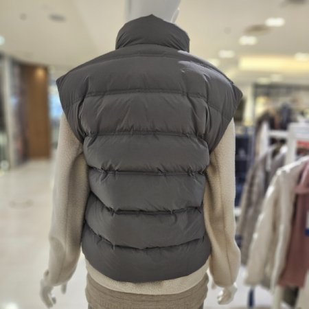 BTR 하니 오버핏 헤비 다운 조끼