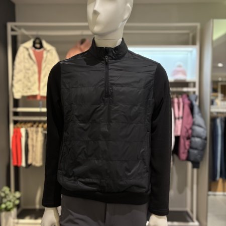 남성 아톰 기모 반집업 티셔츠