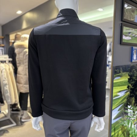 남성 아톰 기모 반집업 티셔츠