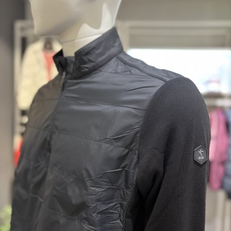 남성 아톰 기모 반집업 티셔츠