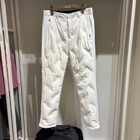 남성골프 덕다운패딩바지 래버