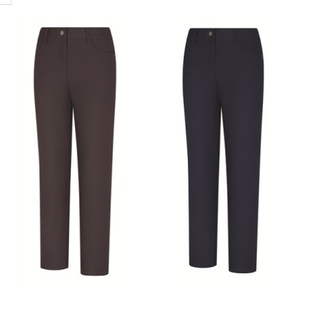 여성골프 겨울 면터치본딩바지 팬지