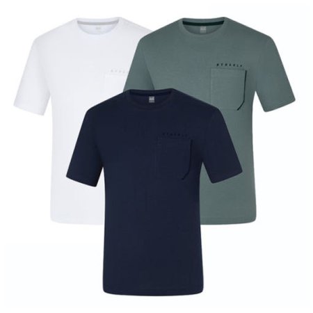 여름 라운드 반팔 티셔츠 라우드S