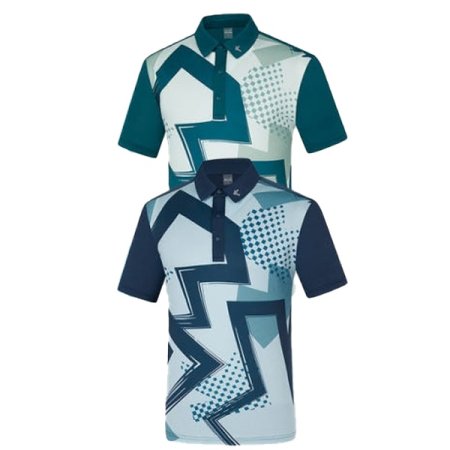 여름메쉬카라반팔티셔츠 그레이슨S