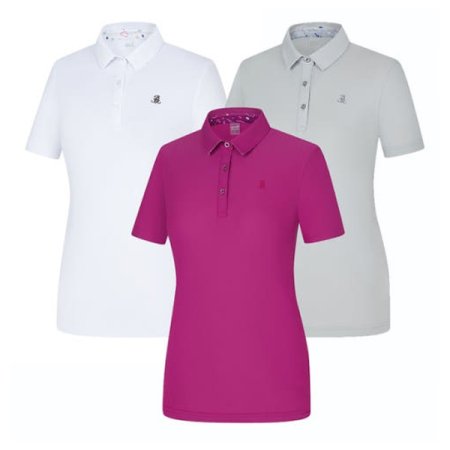 여름냉감카라반팔 티셔츠 크로WS