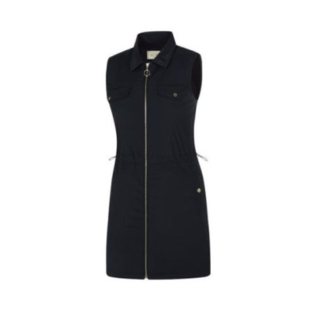 봄가을 롱기장 스트링 조끼 아가사