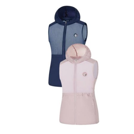 여름 메쉬 믹스 조끼 비안나