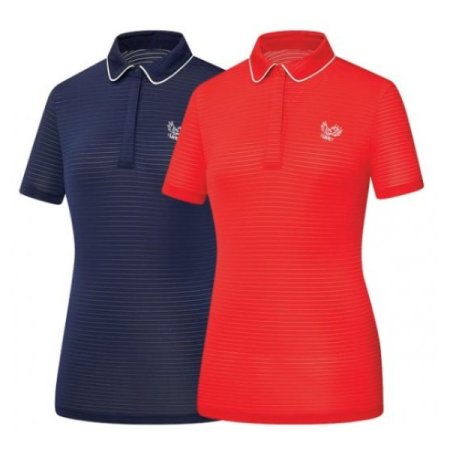 여름 냉감 카라 반팔 티셔츠 카랑코에